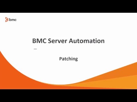 TrueSight Server Automation (BSA) Patching