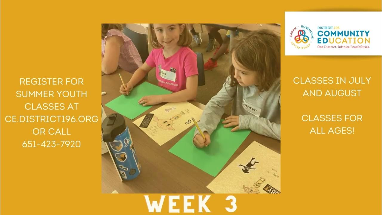 Summer Week 3 District 196 Community Education YouTube
