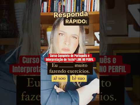 ❌95% ERRAM ESTE DESAFIO! #concursospublicos #linguaportuguesa #enem2026