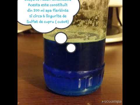 Cum sa faci cristale din sulfat de cupru ( piatra vanata)