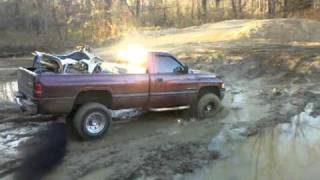 House's cummins vs mud hole