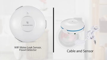 Wasserstein WiFi Water Leak Sensor, Smart Flood Detector