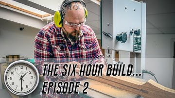 Ep 2 - A Luthier Builds a Whole Custom Guitar in SIX Hours.. from SCRATCH!