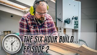 Ep 2 - A Luthier Builds a Whole Custom Guitar in SIX Hours.. from SCRATCH!