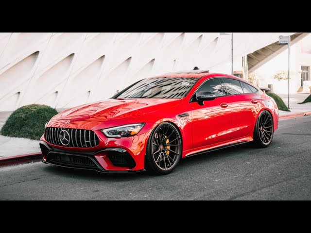 2020 AMG GT 63 4 Matic+ 4 door monster, Satin Black Wrap, Shot By Troy  Valles 