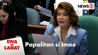 Sen. Imee Marcos, Papalitan Bilang Senate Foreign Relations Committee Chair Una Sa Lahat