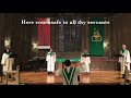 Christ Is Made the Sure Foundation, UMH 559, Quartet of members of the Chicago Temple Choir