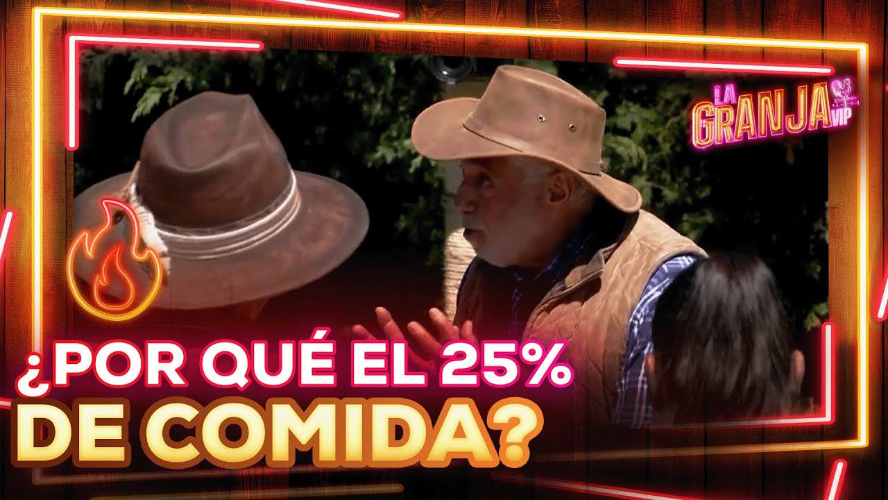 Tensión en el corral: Tío Pepe aclara por qué bajó la comida en La Granja VIP