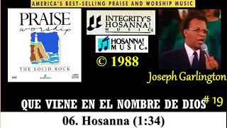 Video thumbnail of "05. My Life Is In You, Lord/ 06. Hosanna / 07. Revival In The Land - Joseph Garlington (SUBTITULADO)"