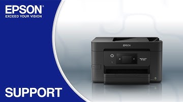 Epson WorkForce Pro WF-3823 | Wireless Setup Using the Control Panel