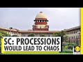 India supreme court denies permission for muharram processions  wion news