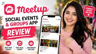 Meetup Social Events & Groups App Review 2026 | Real Review Hindi #Meetup #AppReview #SocialEvents