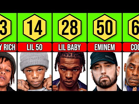 Best Rappers by Age (13-60 Years Old)