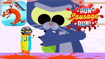 Run Sausage Run gameplay walkthrough levels 31-45 ios / android