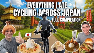 Everything I ate to Cycle Across Japan | FULL COMPILATION