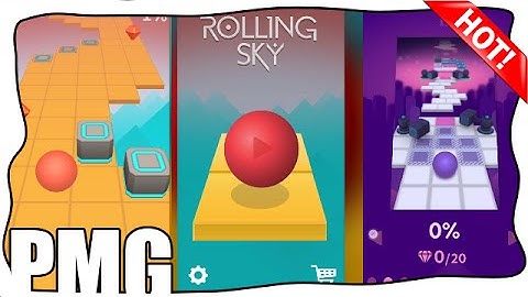 Rolling Sky (Android Gameplay) by Cheetah Games
