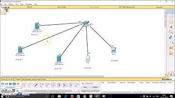 DHCP and DNS in Cisco Packet Tracer WCE TUTORIALS
