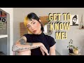 Get to know me a little!