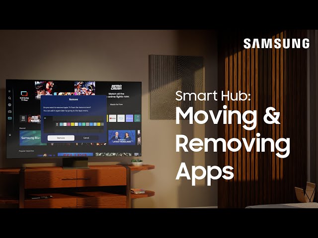 Smart TV, Apps with Smart Hub