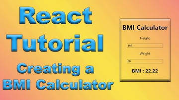 How to create a BMI Calculator with React and The Benefits Compared to vanila JavaScript