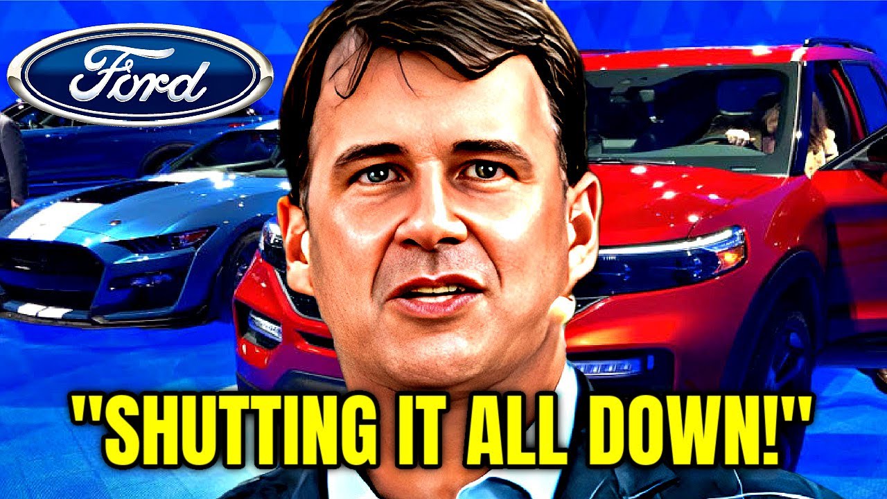 MASSIVE NEWS! Ford CEO Completely DITCHES EV Production!