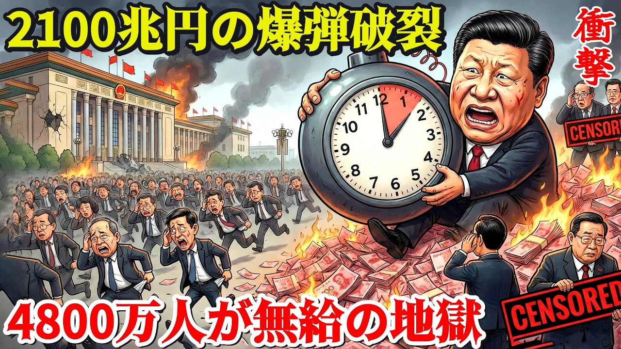 【2100兆円の時限爆弾】絶対に報道されない中国経済の実態…4800万人の公務員が無給に陥る本当の理