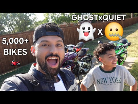 BIGGEST Texas Bike Meet EVER! 5,000+ Bikes Take Over Texas Motor Speedway | Quiet x Ghost | Dual POV