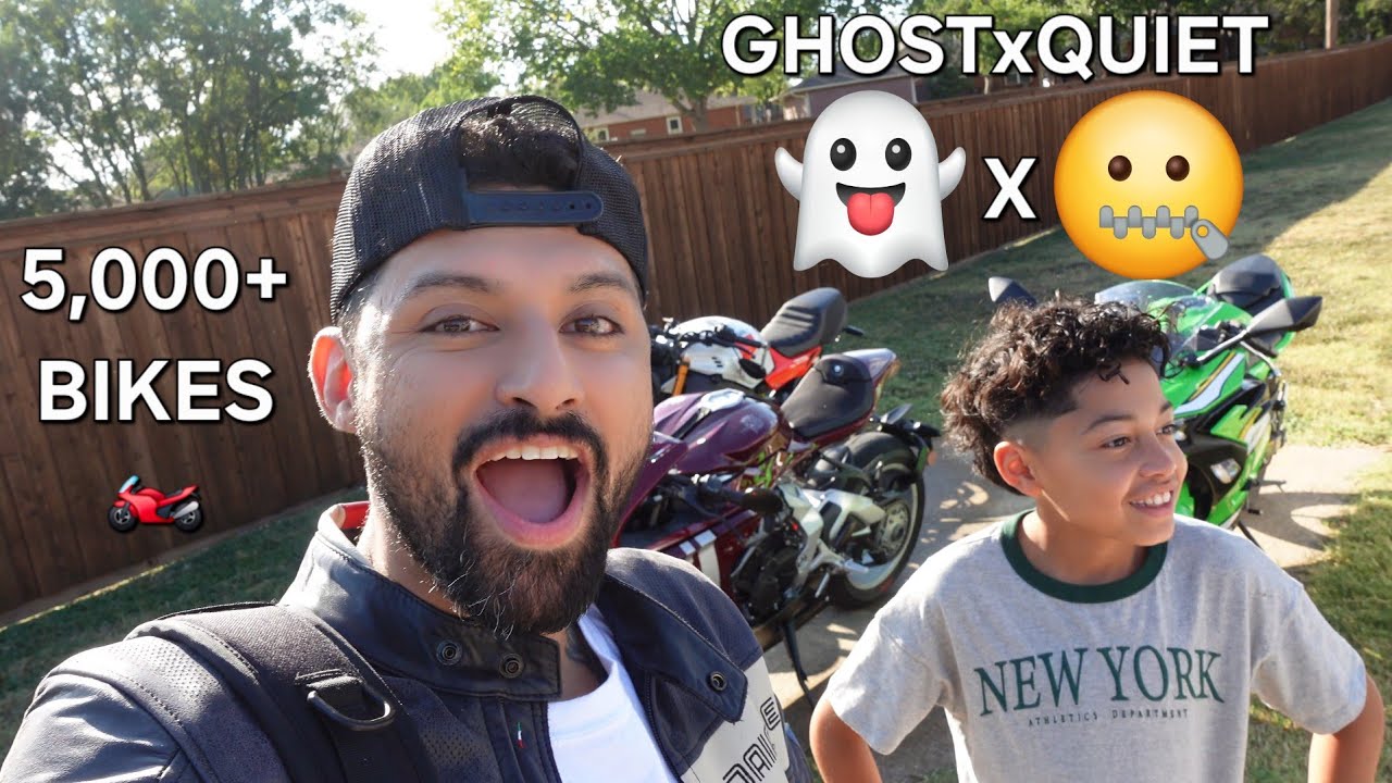 BIGGEST Texas Bike Meet EVER! 5,000+ Bikes Take Over Texas Motor Speedway | Quiet x Ghost | Dual POV