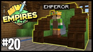 I'M THE SERVER EMPEROR!! | Minecraft Empires 1.17 SMP | #20