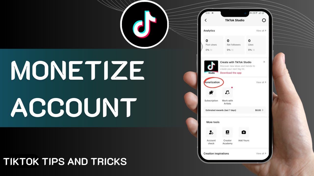 How To Monetize TikTok Account EASY! TikTok Monetization - YouTube