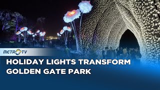 Holiday Light Magic at San Francisco's Golden Gate Park
