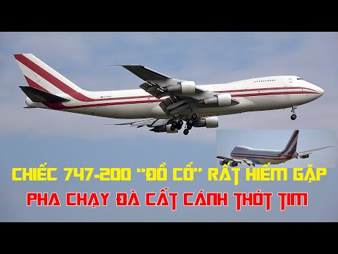 Video Chiếc 747-200 hiếm gặp của AeroStan đến sân bay Nội... - youtube