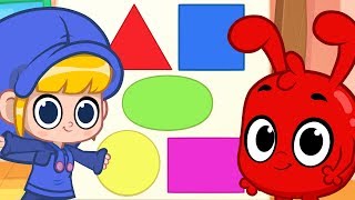 Learn Shapes with Morphle! Shapes, numbers and letters educational videos for kids! (HQ Update)