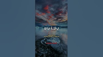 قم الليل إلا قليلا ❤️#سورة_المزمل #عبدالرحمن_مسعد #قيام_الليل #صوت_جميل #تلاوة_خاشعة #قرآن_كريم #دعم