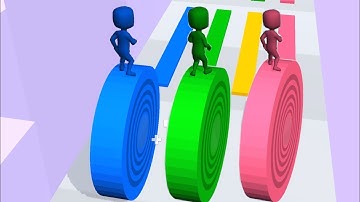 LAYERS ROLL 🌈🧵🧶 Game All Levels Android,iOS Walkthrough BIG UPDATE GamePlay NEW Level Y8 RV54