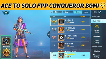 ACE TO SOLO FPP CONQUEROR BGMI AGAIN 😳 SAMSUNG A3,A5,A6,A7,J2,J5,J7,S5,S6,S7,59,A10,A20,A30,A50,A70