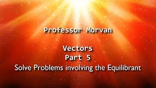 Math 142, 7.4 Part 5, Solve Problems involving the Equilibrant