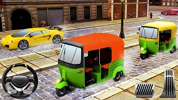 Tuk Tuk Auto Rickshaw Simulator - Parking Games | Android Gameplay