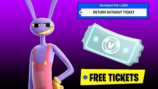 How to Return a Skin Without Using a Refund Return Ticket in Fortnite Easy Method