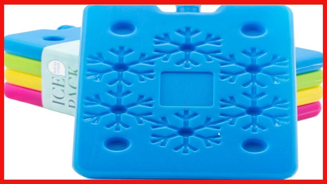 Keep Your Lunch Fresh Longer with BLUE ELE Reusable Ice Packs