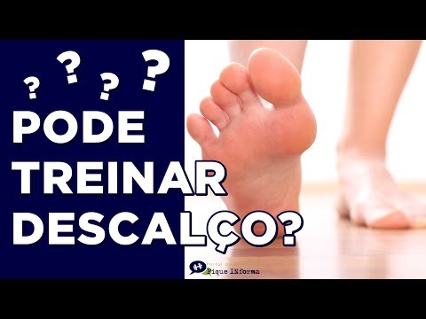 👣 Posso treinar descalço na academia? 👣