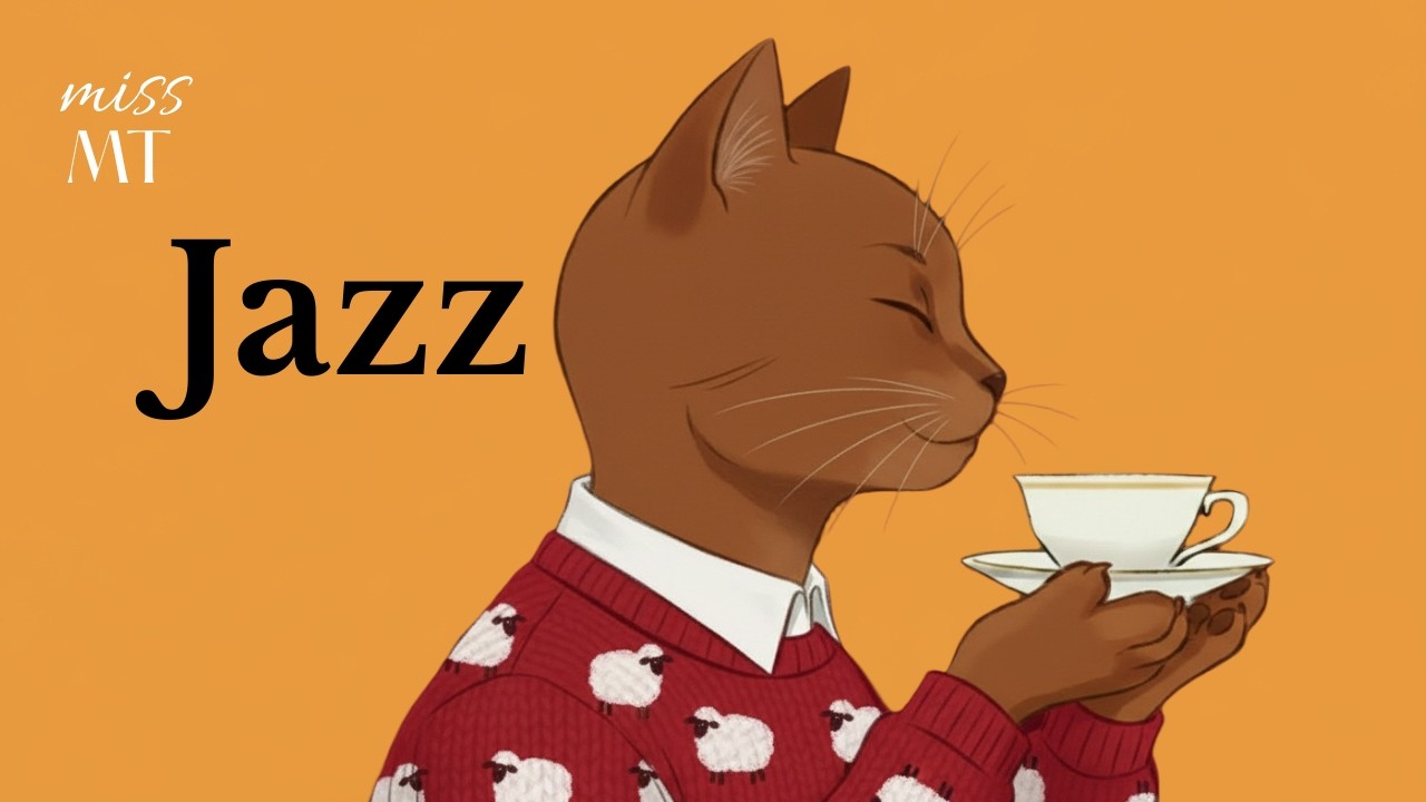 ☕ Cozy Sunday Morning Cafe Jazz to Relax & Recharge 💛 休日のカフェ音楽 | 주말 아침 재즈 | Miss Mellow Tone