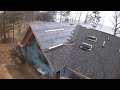 Drone footage of Acorn build 2 of 3