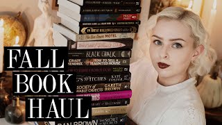 A Big Fall Book Haul 🍂🦉🏹 | The Book Castle | 2025