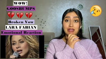 WOW !  SHE TOOK MY BREATH AWAY ! Lara Fabian - Broken vow (From Lara with love) first time REACTION