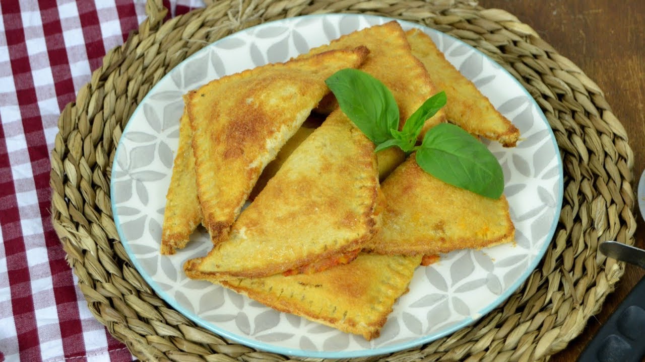 Empanadillas pizza con pan de molde ¡Fáciles y ricas!