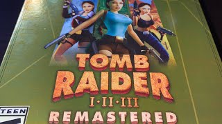 Tomb Raider 1-2-3 Remastered PS5 Deluxe Edition Unboxing
