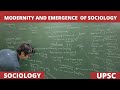 Lec 4 modernity and emergence of sociology parti upsc modernity sociology net jrf