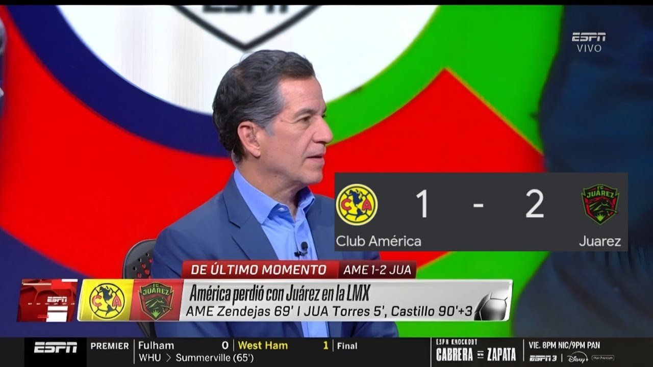 ¡BOMBA! América perdió con Juárez en la LMX | Ya se puede hablar de crisis en América