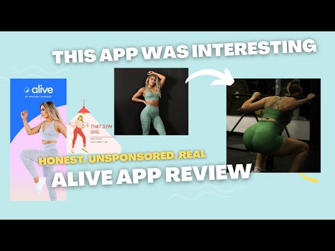 I TRIED WHITNEY SIMMON'S ALIVE APP | is it worth it? *realistic, unsponsored, honest review*